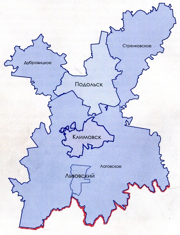 Подольск Карта Фото